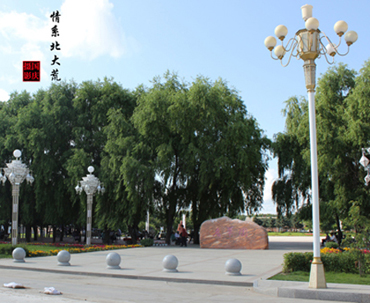 新场部的小公园